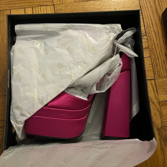 Pink Platform Heels - Picture 2 of 5